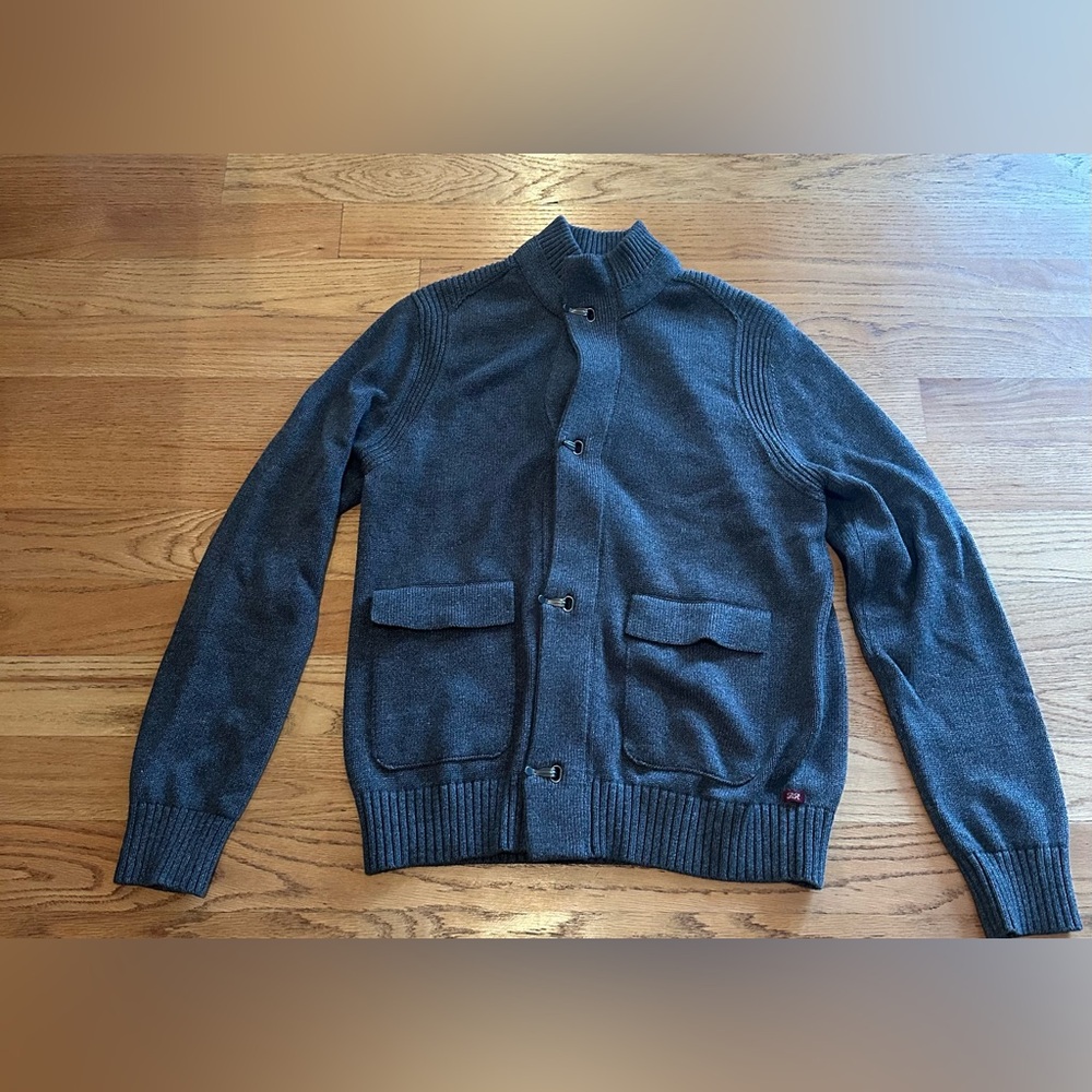 Banana Republic Heritage Men's Full Zip Front
Cardigan Sweater size large